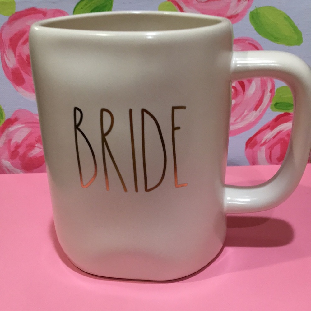 BRIDE mug by RAE DUNN! perfect Wedding gift!